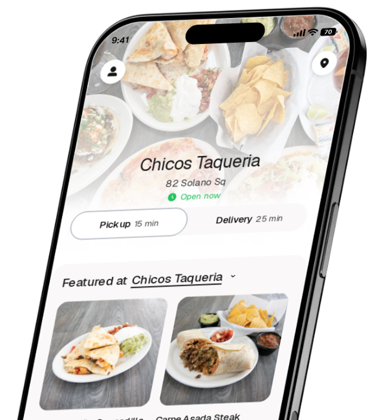 Chicos Taqueria app preview