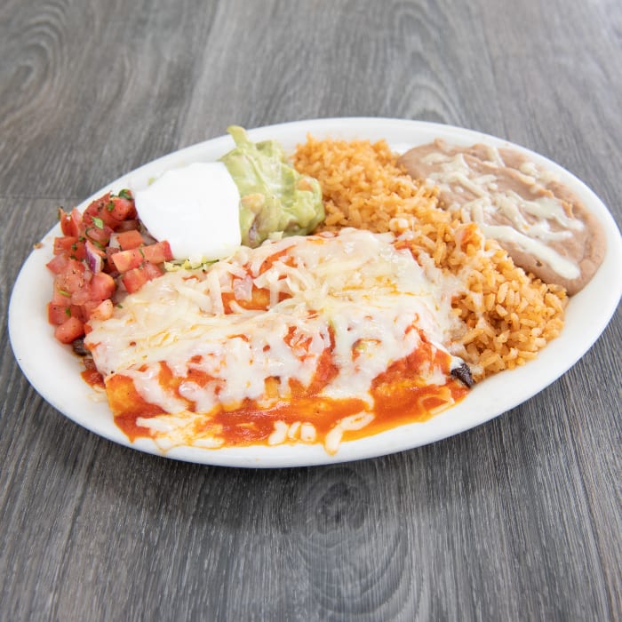 Enchilada Plate.
